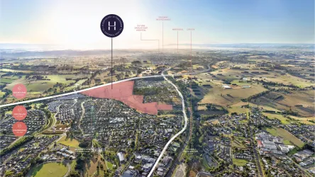 Highfields Estate - Drouin Aerial