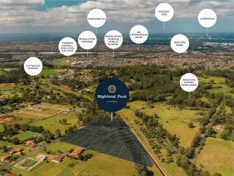 Highland Park Estate - Austral Aerial
