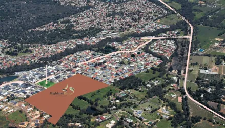 Highland Range Estate - Jane Brook Aerial