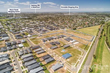 Hillview Heights Estate - Grovedale Aerial