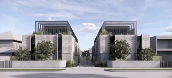 Homage Townhomes - Brighton Render