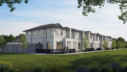 Homebuyers Centre Townhomes at Stockland Grand Central - Tarneit Render