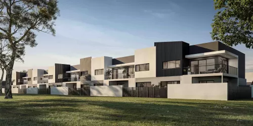 Horizon Estate - Wallaby Streetscape Park Render