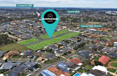 Horizon Views Estate - Casula Aerial