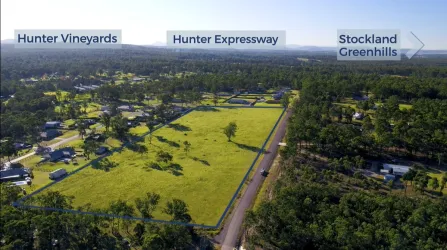 Hunter Parklands Estate - Abermain Aerial