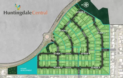 Huntingdale Central Estate - Kawungan Masterplan