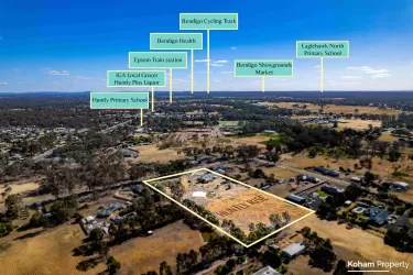 Huntly Rise Estate - Huntly Aerial