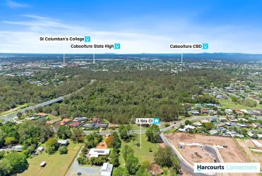 Ibis Court Estate - Caboolture Aerial