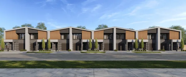 Icona Way Townhomes at Everley - Sunbury External