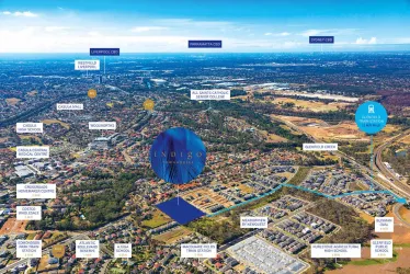 Indigo Townhouses Estate - Glenfield Aerial