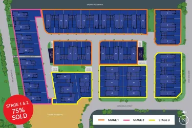 Indigo Townhouses Estate - Glenfield Masterplan
