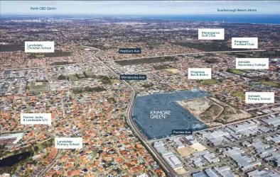 Into Place @ Kinmore Green Private Estate - Darch Location Map
