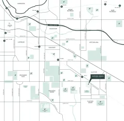 Jackson Green Estate - Clayton South Location map