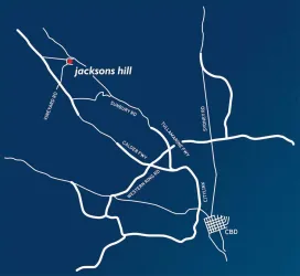 Jacksons hill Estate - Sunbury Location map 2