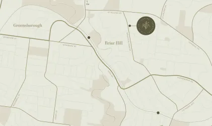 Jardine Estate - Briar Hill Location map