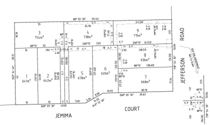 Jefferson Rise Estaet masterplan