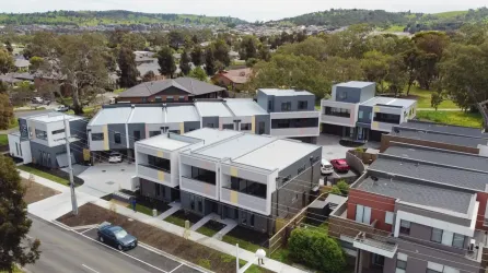 Jetts Park Townhouses - South Morang Aerial
