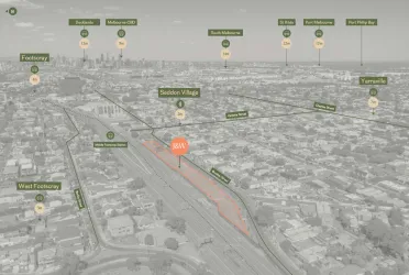 John & Windsor Estate - Footscray Aerial