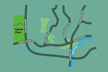 Kalynda Chase Estate - Bohle Plains Location map
