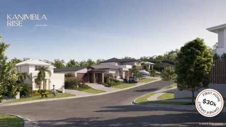Kanimbla Rise Estate - Holmview Streetscape