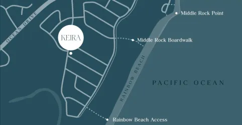 Keira Townhomes - Lake Cathie Location Map
