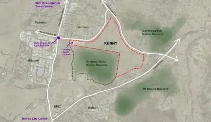 Kenny Estate - Kenny Location Map