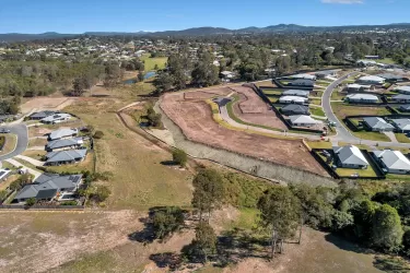 Kensington Drive Estate in Gympie - Southside Aerial
