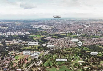 Kings Garden - Kingsbury Aerial