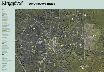 Kingsfield Estate - Sunbury Aerial