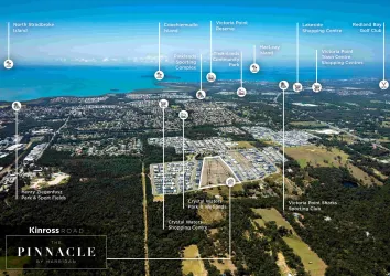 Kinross Road Release The Pinnacle - Thornlands Aerial
