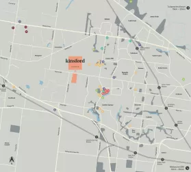 Kinsford Deanside Location map