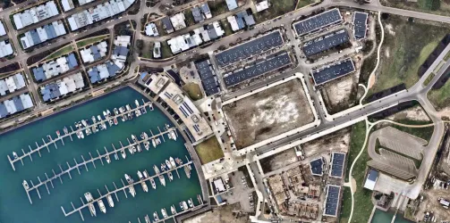 La Mer Martha Cove Estate - Safety Beach Aerial