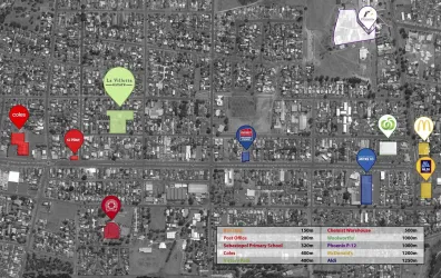 La Villetta Estate - Sebastopol Location map