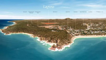 Laguna Estate - Agnes Water Aerial