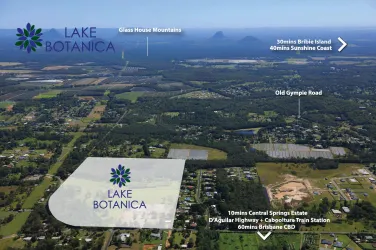 Lake Botanica Estate - Cabooltu Aerial