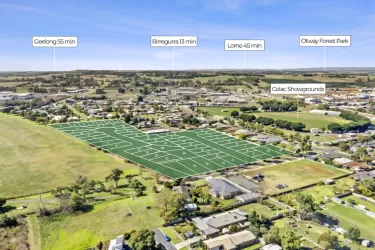 Lakeside - Colac Aerial