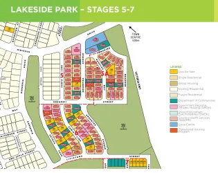 Lakeside Park Estate - Kununurra Release Map