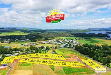Lakeview Heights Estate - Yungaburra Aerial