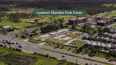 Landen's Marsden Park Estate - Marsden Aerial