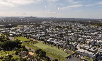 Le Lux Townhomes - Rochedale Aerial