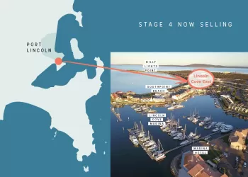 Lincoln Cove East Estate - Port Lincoln Location Map