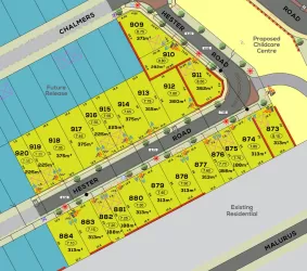 Little Bert Estate - Wellard Release Map