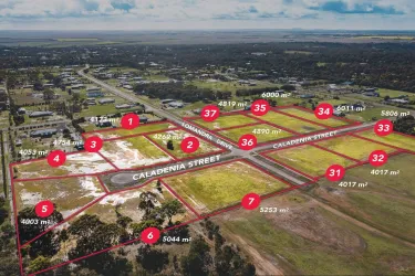 Lomandra Estate - Teesdale Aerial