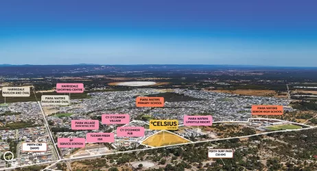 Lot 9012 Jayes Road - Piara Waters Aerial