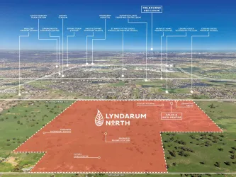 Lyndarum North Estate - Wollert Aerial