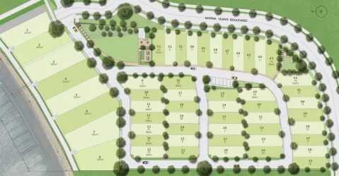 Lyra Marina Quays Estate - Hope Island Masterplan