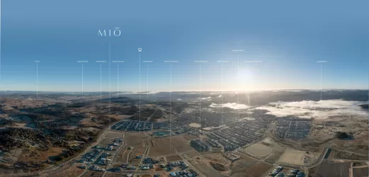 MIO Townhomes - Googong Aerial