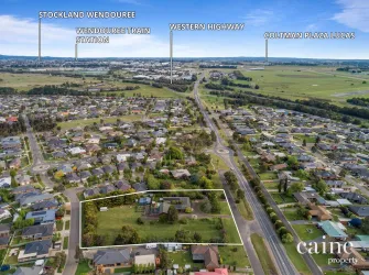 Macarthur Park Estate - Miners Rest Aerial