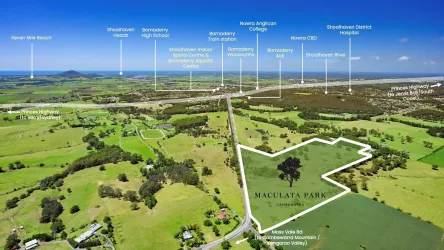 Maculata Park Estate - Cambewarra Aerial