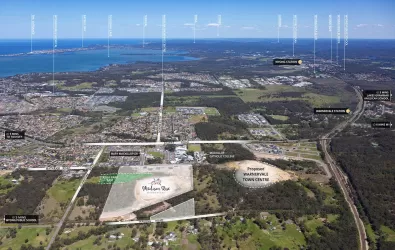 Madison Rise Estate - Woongarrah Aerial